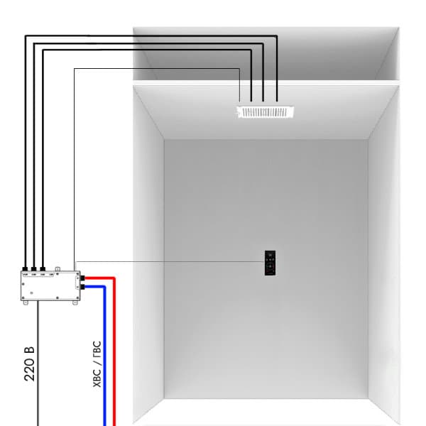 Душ впечатлений SPATONI Shower Emotions SP-M7156