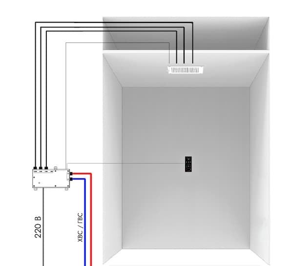 Тропический душ SPATONI Shower Emotions SP-M7156